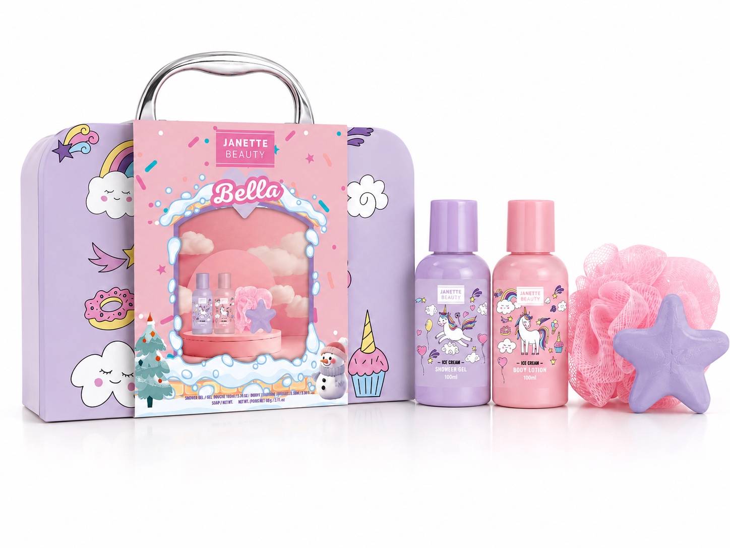 Dětská kosmetická kolekce Janette Beauty – vůně zmrzlina