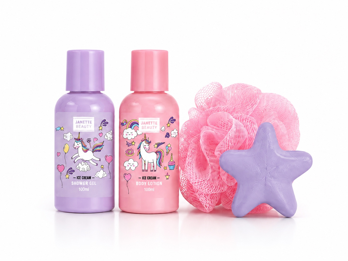 Dětská kosmetická kolekce Janette Beauty – vůně zmrzlina - Obrázek 2